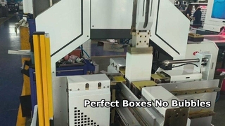 The foldin and bubble pressing  machine