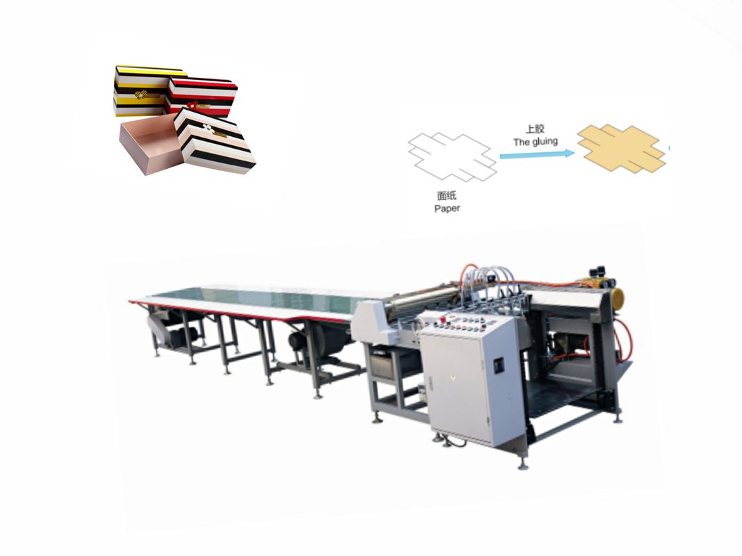 LY-SY-850-A High Speed Automatic 80mm-800mm Paper Feeding Machine Gluing Feeding Paper