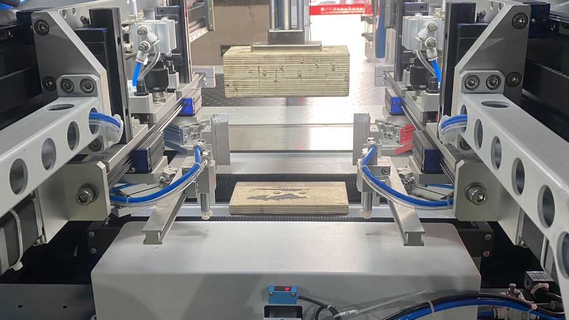 Double Feeding Double Forming Rigid Box Making Machine Fast Speed High Precision Full Servo Control