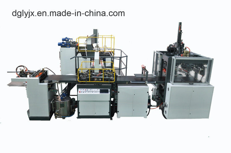 PLC Control System Automatic Paper Box Making Machine Featuring Face Paper Size 700420300 and 1206080 mm for Production