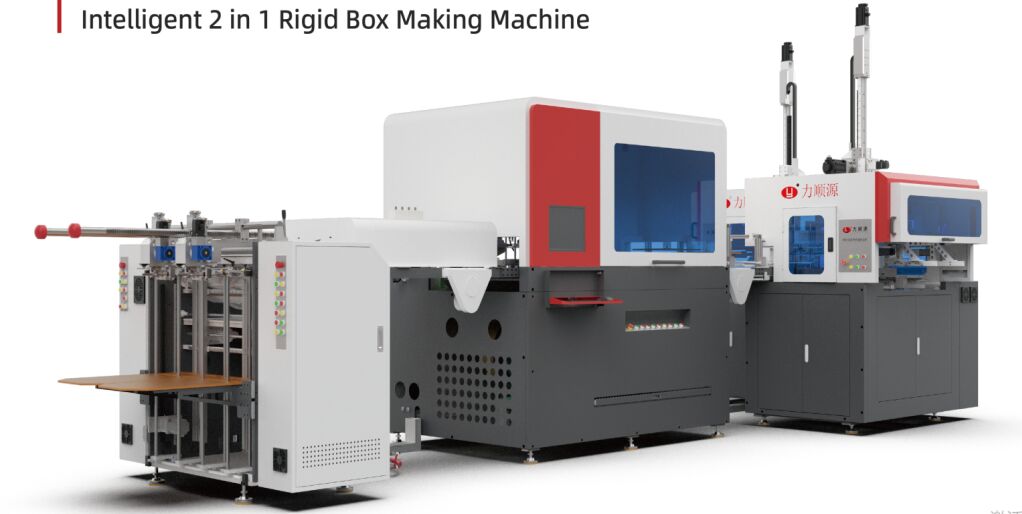 LY- 3000CB Intelligent 2 in 1 High Speed Rigid Box Making Machine (within bubble pressing functions) Rigid box machine/ Packing box making machine/ Automatic rigid box making/ Gift box making machine