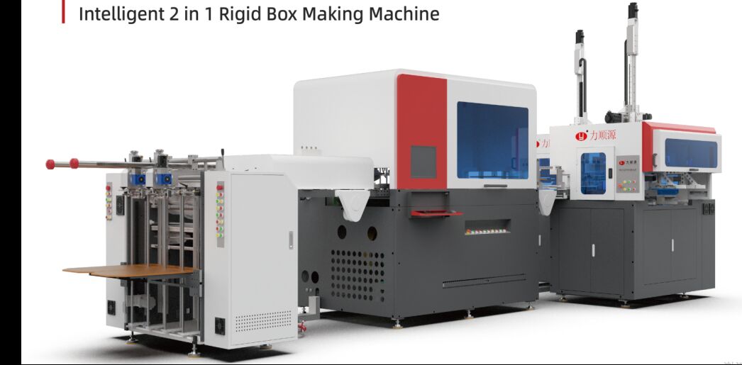LY- HB-3000C Intelligent 2 In 1 High Speed Rigid Box Making Machine (within Bubble Pressing Functions）/Automatic Rigid Box Making Machine/Automatic Box Making Machine/ Rigd Box Making Machine