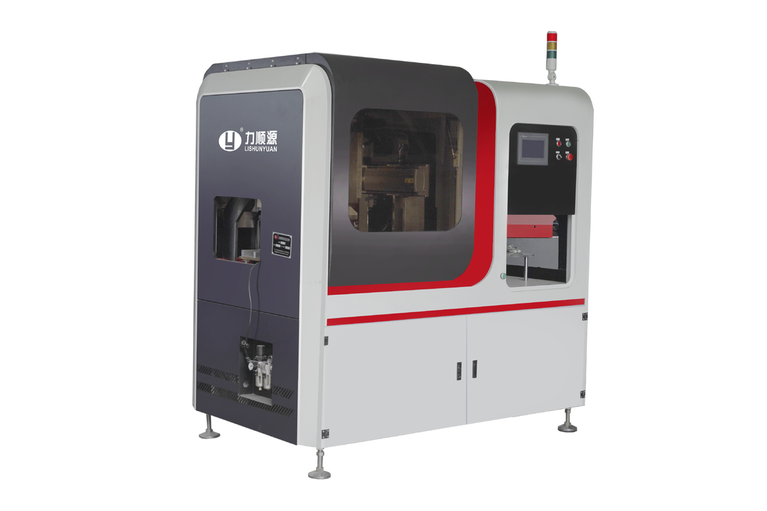 LY-TCJ250 Automated Lining Application Machine     Rigid Box Lining Machine Gift Box Lining Machine   inner liner pasting machine
