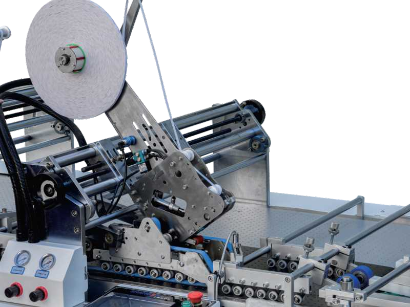 LY-900FD Fully Automatic Feeder Double-Sided Tape Machine Automatic Paper Feeding System Two Tape RollsHigh Running Speed for Mass Packaging