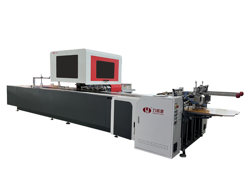 LY-850DM Double Sheet Positioning Machine (only For Boxes)    Gift Packaging Box Processing Machinery  Auxiliary Equipment For Rigid Box Manufacturing