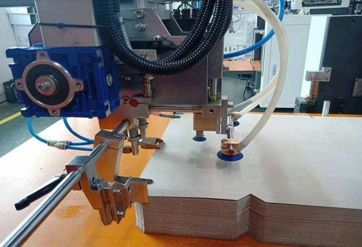 LY-1200CM Rigid Box Making Machine with Intelligent Spotting and Folding System Ensuring High Accuracy and Reduced Time Consumption