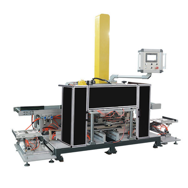 High-speed rigid box forming module with double forming heads with bubble pressing function