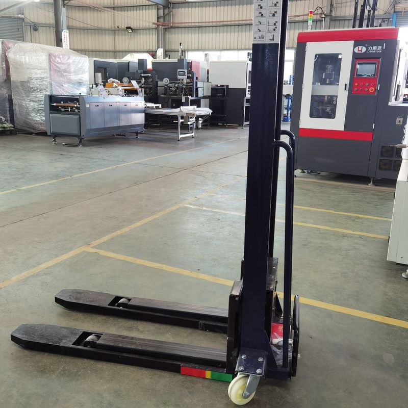 Intelligent Electric Stacker Forklift With Manual Or Remote Control Rated Load 500KGS