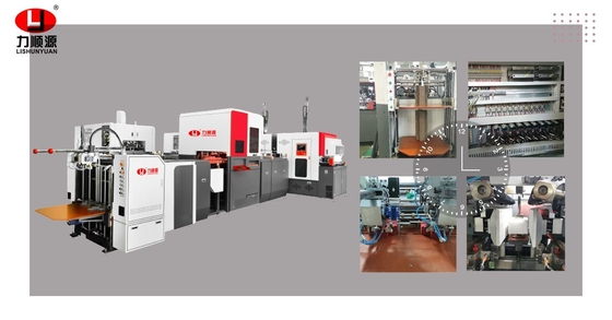 Fully Automatic Multifunction Intelligent High Speed 2 In 1 Rigid Box Making Machine