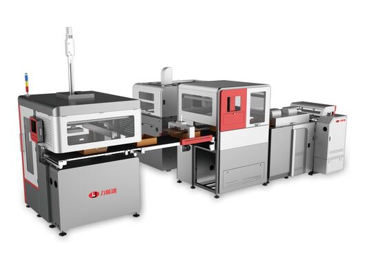 LY-1200CM Intelligent High-Speed Rigid Box Production Line 20-30pcs/min