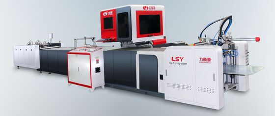 Fully Automated Machine Vision Case Wrapping System for  mobile phone boxes, moon cake boxes, tea boxes