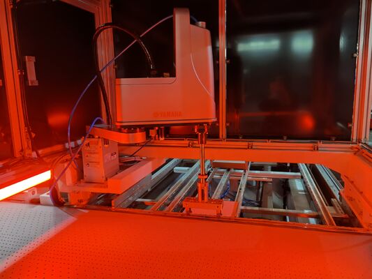 PLC With Touchscreen Interface Automatic Positioning Machine Automatic Production Speed 35-45pcsmin