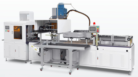 LY-9045A Intelligent Book Style Box Assembly Machine Magnetic Gift Box Hard Cover Box Forming Machine Book Shaped Box Assembling Machine Clamshell Box Assembly Machine