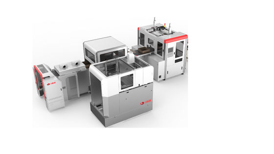 High Speed 35-45pcs/min Rigid Box Making Machine